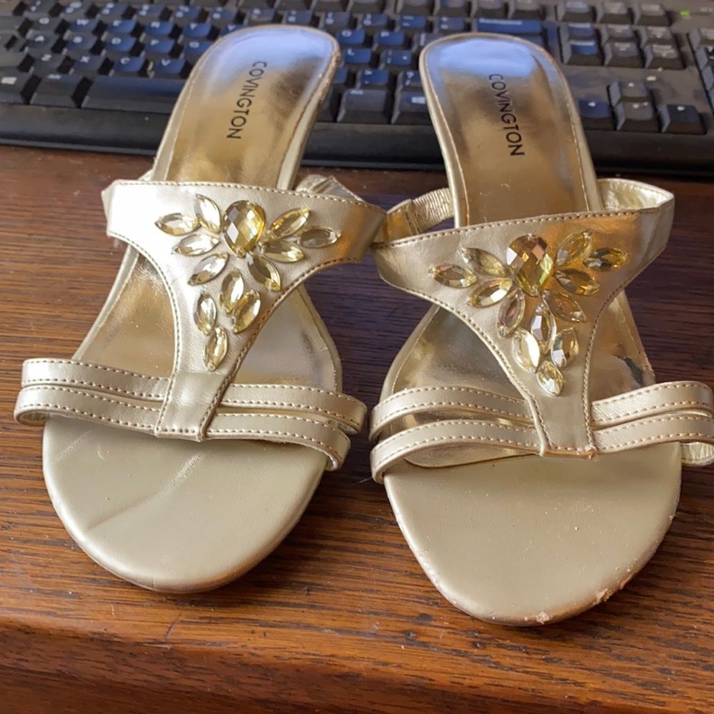 Covington Jeweled Sandal sz. 7